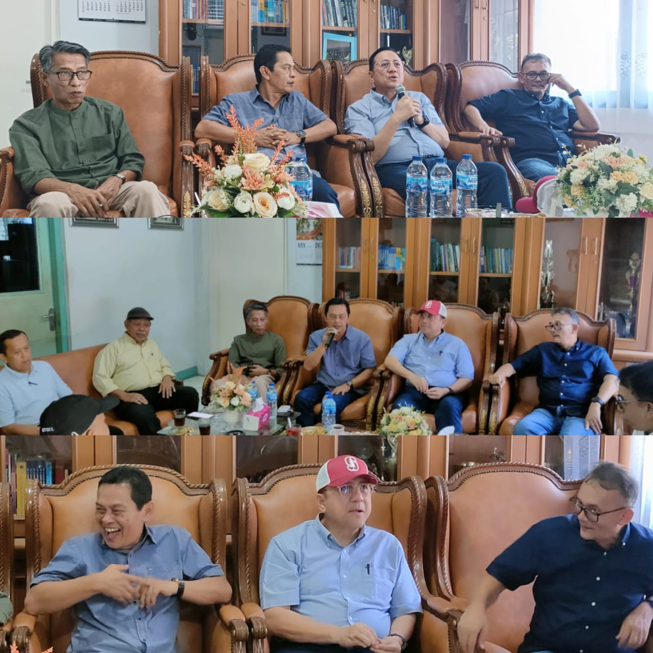 Irman Gusman Kunjungi Kantor PWI Sumbar